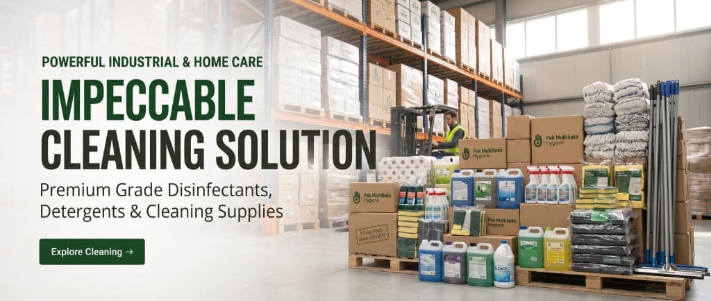 Pak Multilinks Impeccable Cleaning Solution - Premium Grade Disinfectants, Detergents & Cleaning Supplies