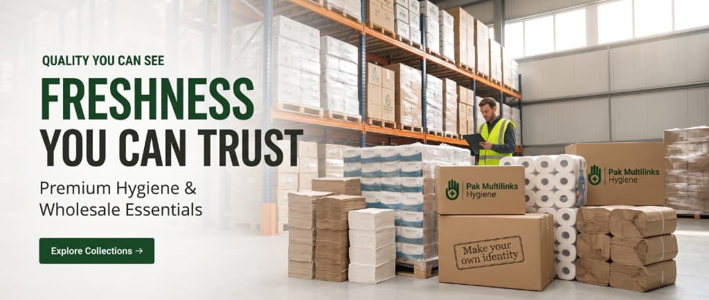 Pak Multilinks Freshness You Can Trust - Premium Hygiene & Wholesale Essentials