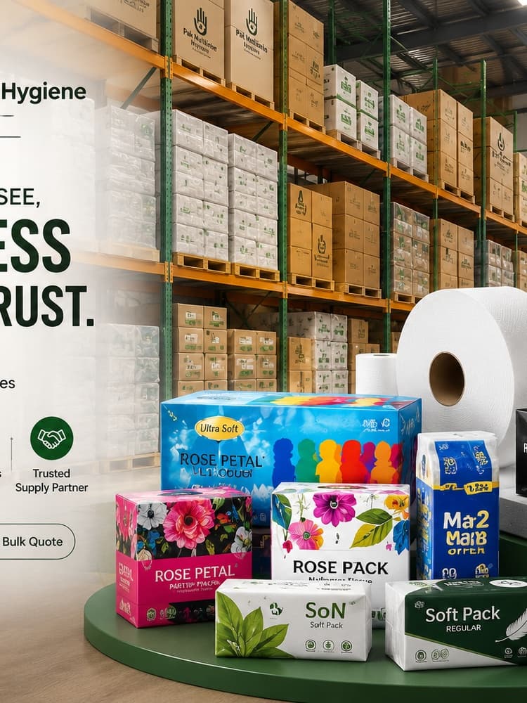 Pak Multilinks bulk hygiene products and warehouse supply