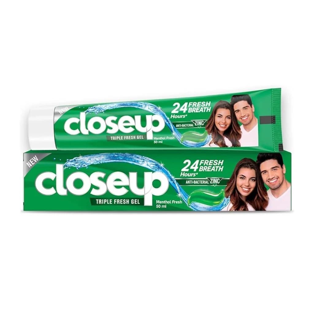 Closeup Triple Fresh Gel Menthol Fresh 50ml