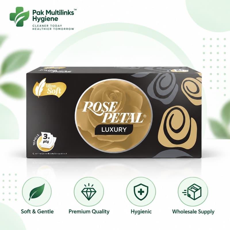 Rose Petal Luxury Tissues