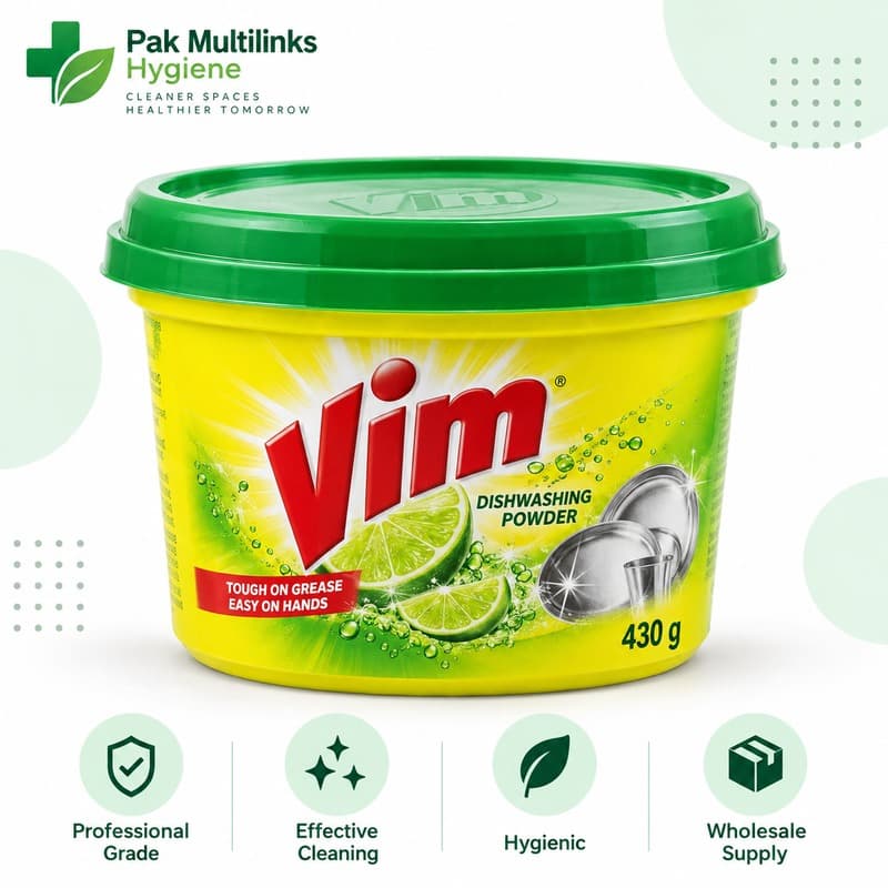 Vim Dishwashing Powder 430g