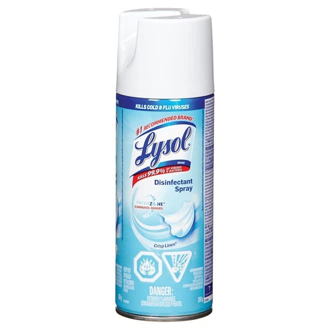 Lysol Disinfectant Spray Crisp Linen 350g