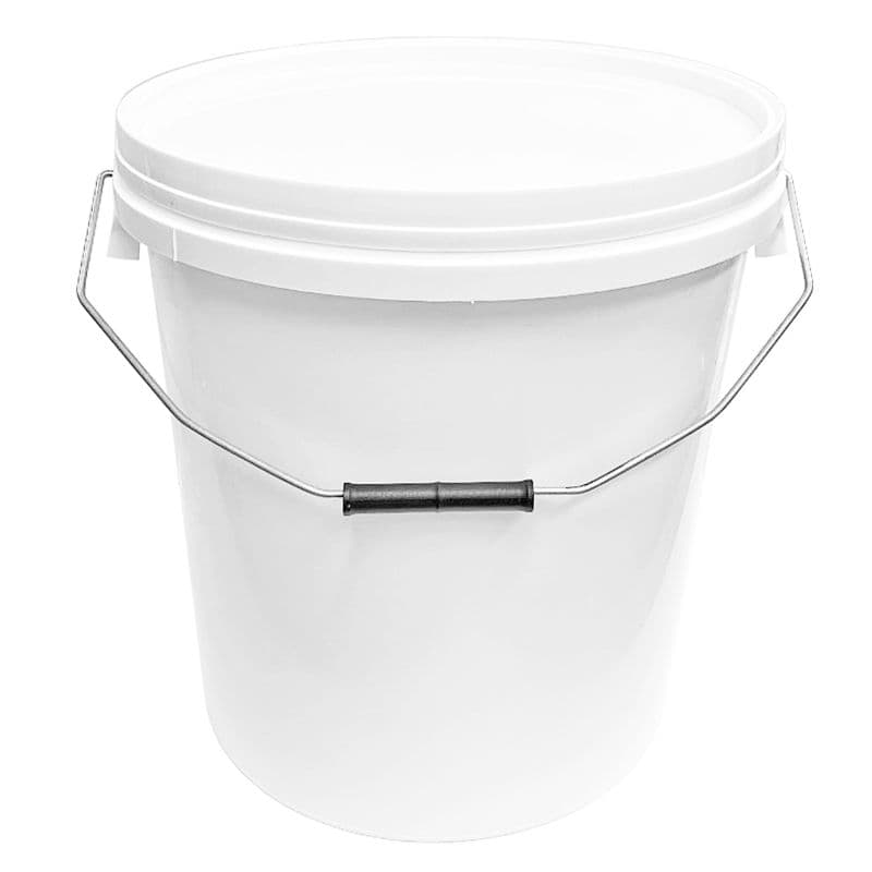 Plastic Bucket with Lid 20L