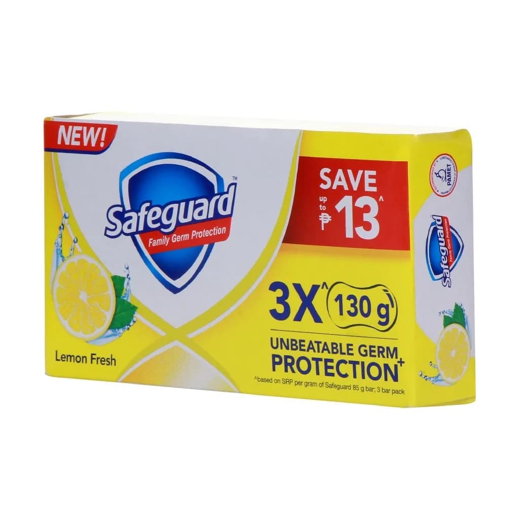 Safeguard Lemon Fresh Soap 130g