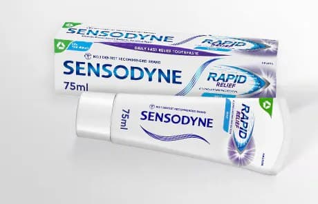 Sensodyne Rapid Relief Toothpaste 75ml