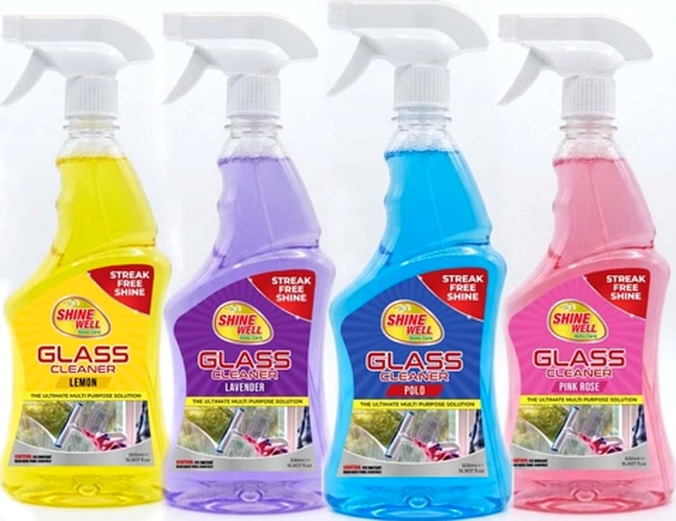 SHINE WELL Glass Cleaner Spray REGULAR QUALITY 500ml – buy online in Pakistan at best wholesale price | Pak Multilinks