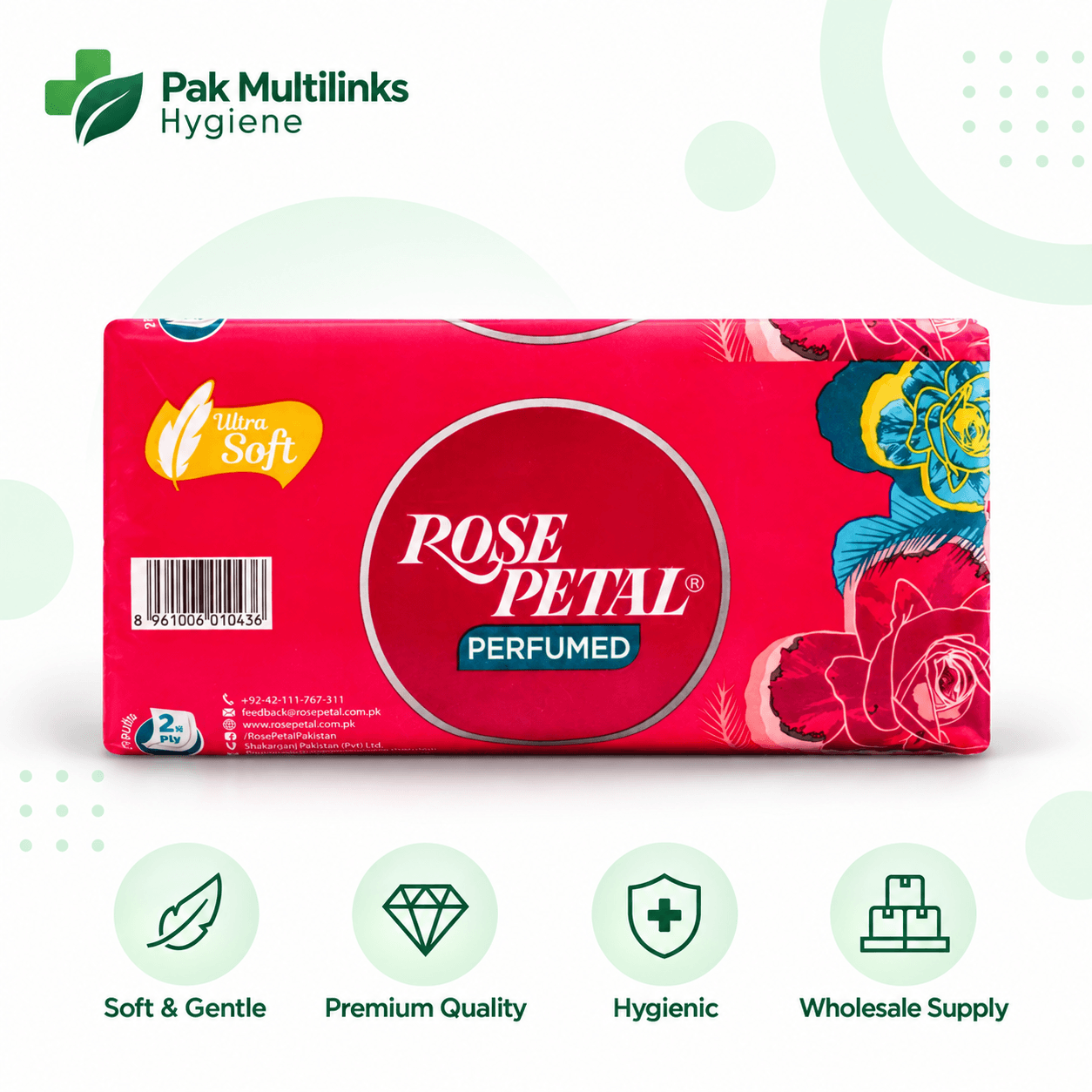 Rose Petal Perfumed Tissues – buy online in Pakistan at best price