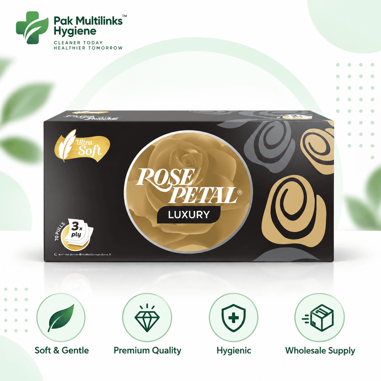 Rose Petal Luxury Tissues – buy online in Pakistan, premium pack