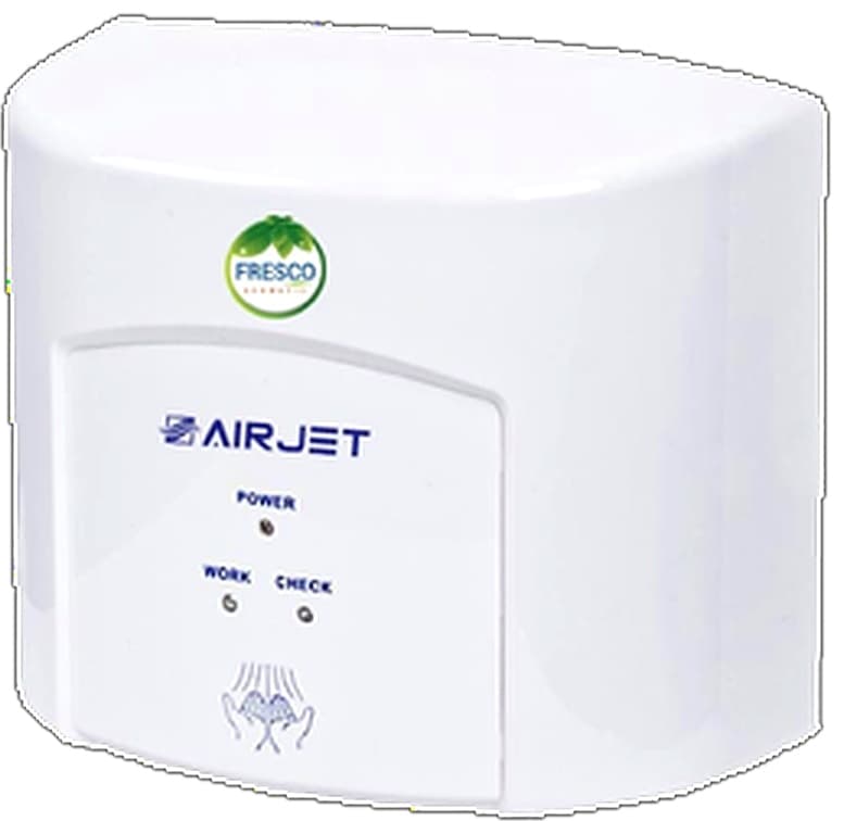 FRESCO Auto Heavy Duty Hand Dryer Model V-182 Heat & Cool Option Water Resist Body 8/pcs per Carton