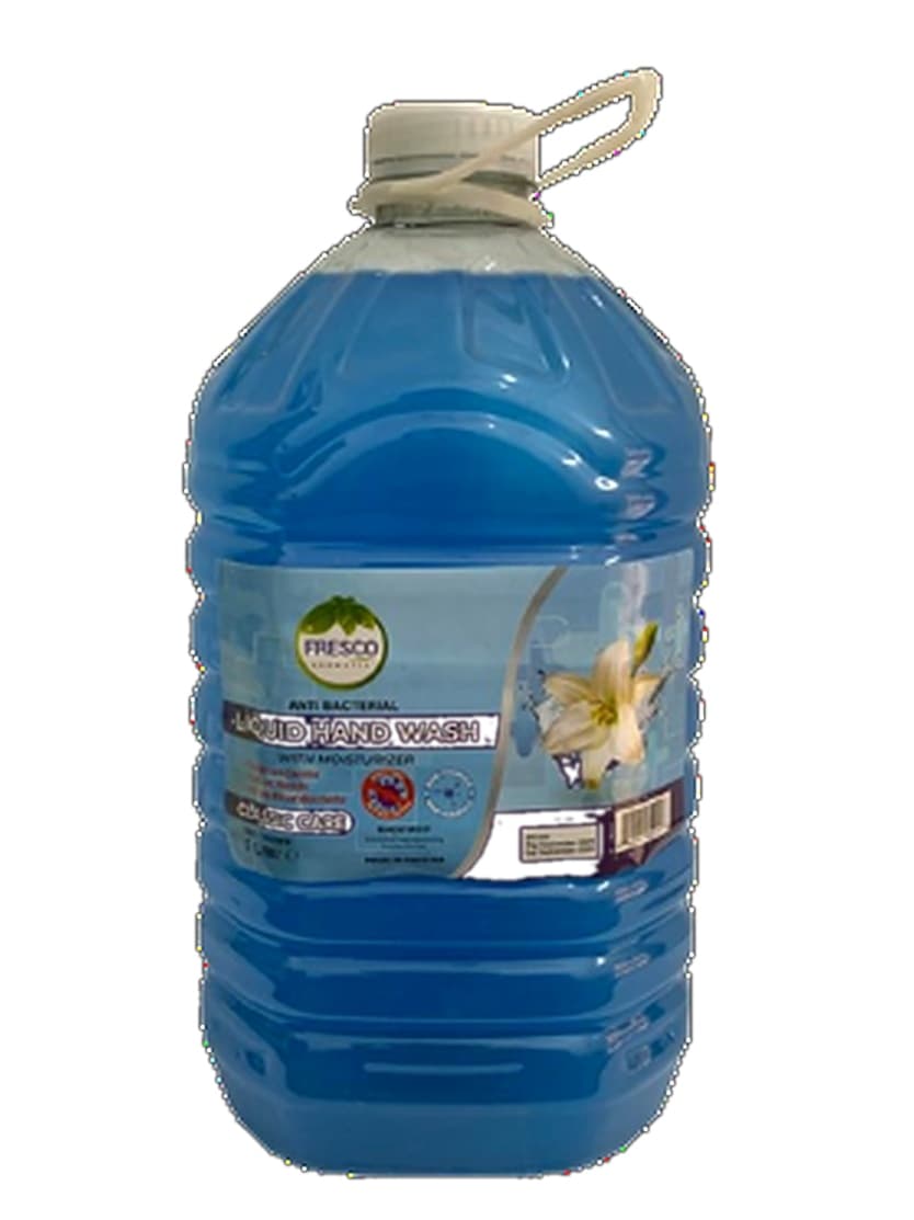 FRESCO Antibacterial Hand Wash Liquid 5-Liter Pet Can 03-Different variants Fragrances 04/Can per Carton