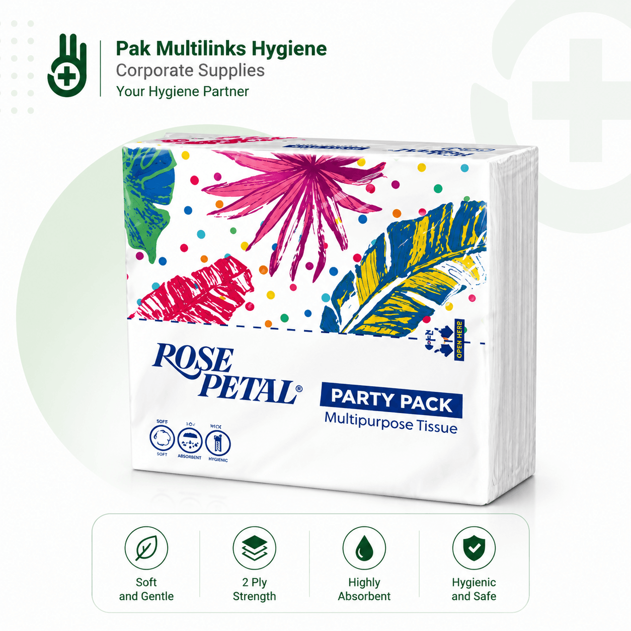 Rose Petal Party Pack Multipurpose Tissue – buy online in Pakistan