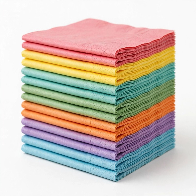 Colorful Paper Napkins