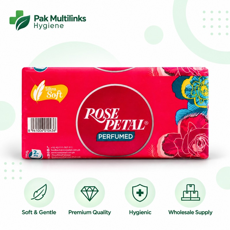 Rose Petal Perfumed Tissues