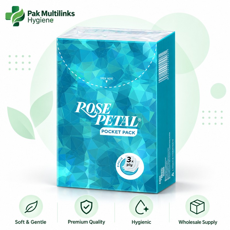 Rose Petal Pocket Pack Blue