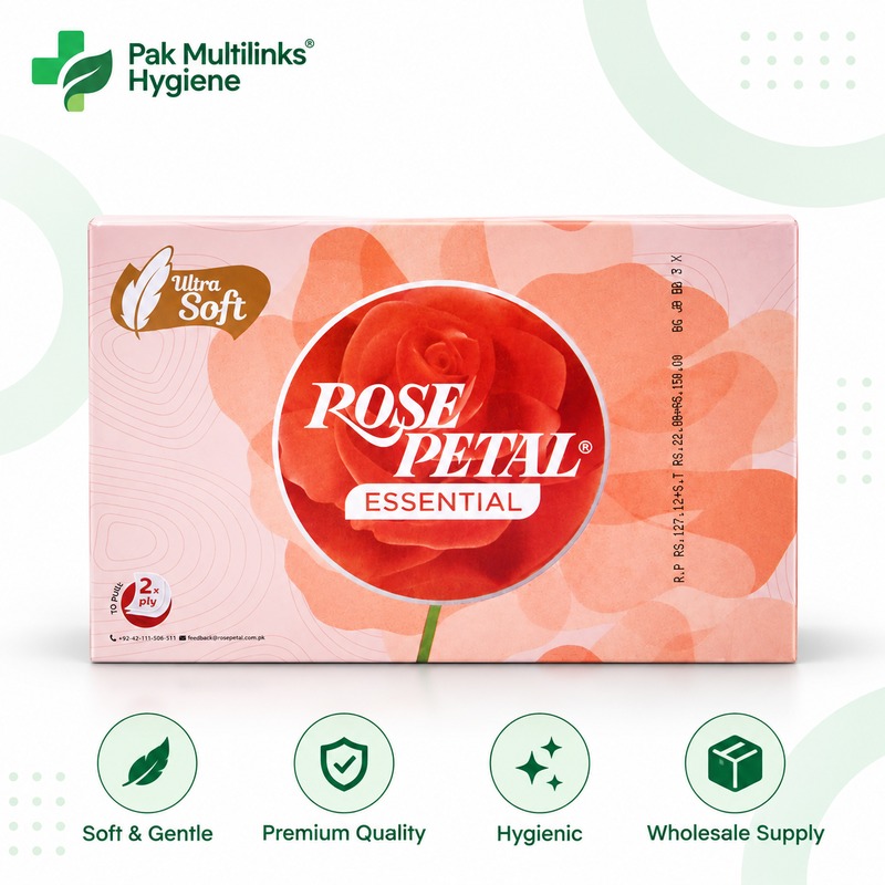 Rose Petal Essential Tissues Peach