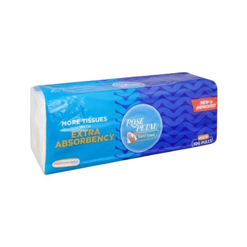 Rose Petal Hand Towels Premium Pack 100 Pulls